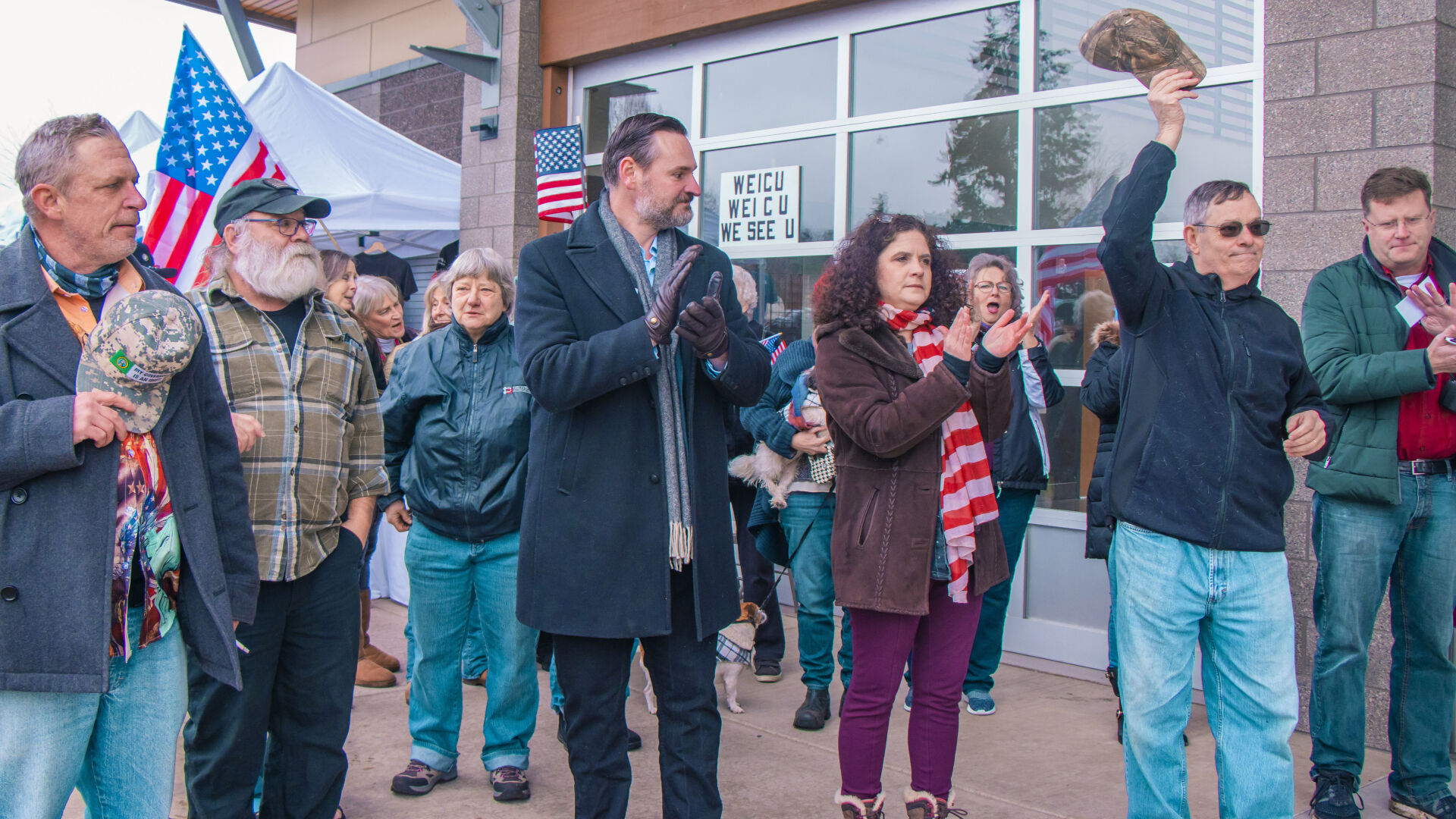 Open Yelm Now Rally